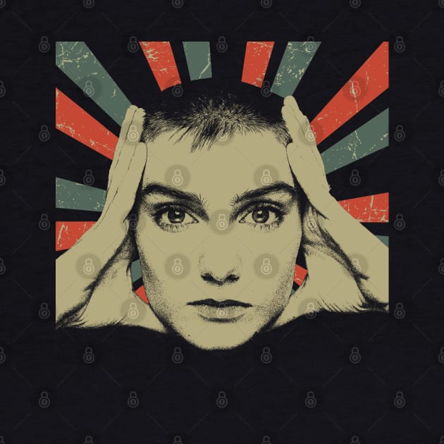 Sinéad O'Connor || Vintage Art Design || Exclusive Art by Setipixel